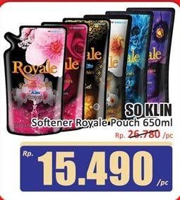 Promo Harga So Klin Royale Parfum Collection 650 ml - Hari Hari