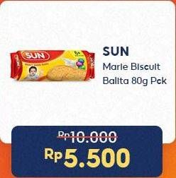 Promo Harga SUN Marie Biscuit 80 gr - Indomaret