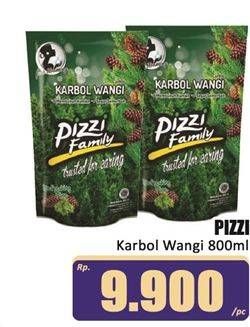 Promo Harga Pizzi Karbol Wangi Refreshing Pine 800 ml - Hari Hari