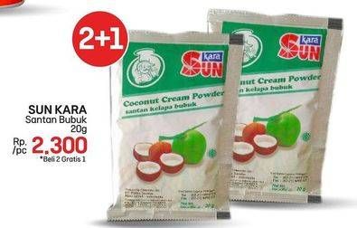 Promo Harga Sun Kara Santan Kelapa Bubuk 20 gr - LotteMart