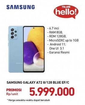 Promo Harga SAMSUNG Galaxy A72  - Carrefour