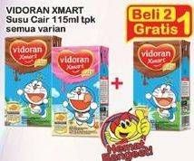 Promo Harga VIDORAN Xmart UHT All Variants 115 ml - Indomaret