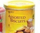 Promo Harga NISSIN Assorted Biscuits Yellow 650 gr - Hari Hari