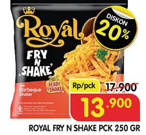 Promo Harga Belfoods Royal Fry n Shake  250 gr - Superindo