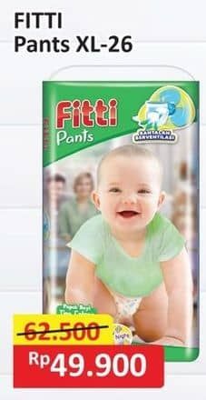 Promo Harga Fitti Pants XL26 26 pcs - Alfamart