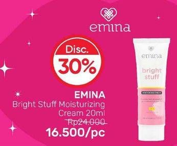 Promo Harga EMINA Bright Stuff Moisturizing Cream 20 ml - Guardian