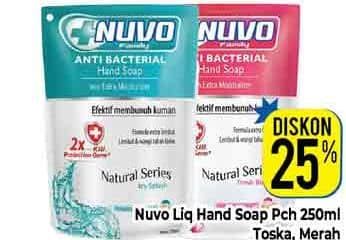 Promo Harga Nuvo Hand Soap Red Fresh, Icy Splash 250 ml - Hypermart