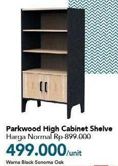 Promo Harga Parkwood Cabinet Shelves  - Carrefour