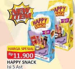 Promo Harga Happy Snack Ast 5 pcs - Alfamart