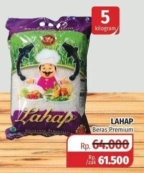 Promo Harga BERAS LAHAP Beras Premium 5 kg - Lotte Grosir