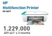 Promo Harga HP Deskjet 2677 All-in-One Printer  - Electronic City