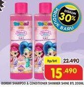 Promo Harga Doremi Kids Shampoo & Conditioner Shimmer Shine 200 ml - Superindo