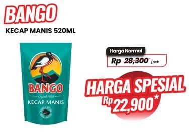 Promo Harga Bango Kecap Manis 520 ml - Carrefour