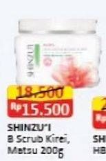 Promo Harga Shinzui Body Scrub Kirei, Matsu 200 gr - Alfamart