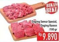 Promo Harga Daging Semur/ Daging Rawon per 100 gr - Hypermart