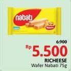 Promo Harga Nabati Wafer Richeese 75 gr - Alfamidi