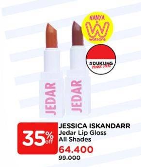 Promo Harga Jedar Lip Gloss All Variants 1 pcs - Watsons