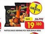 Promo Harga PIATTOS Snack Kentang All Variants per 3 pouch 78 gr - Superindo