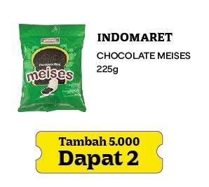 Promo Harga Indomaret Meises Chocolate 225 gr - Indomaret