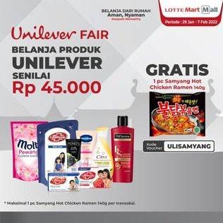Unilever Fair Belanja Produk Unilever