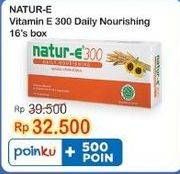 Promo Harga NATUR-E Daily Nourishing 300IU 16 pcs - Indomaret