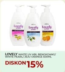 Promo Harga Emeron Lovely White Hand & Body Lotion Moisture Bright White Pearl, Nourish Bright Bengkoang, Smooth Bright Jeju Orange 500 ml - Yogya