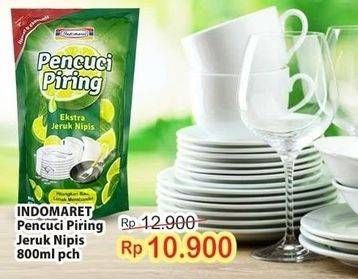 Promo Harga INDOMARET Pencuci Piring Jeruk Nipis 800 ml - Indomaret