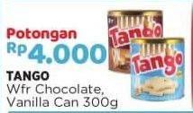 Promo Harga TANGO Wafer Chocolate, Vanilla Milk 300 gr - Alfamart