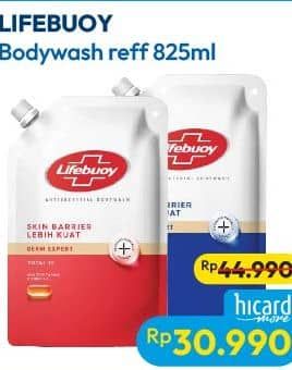 Promo Harga Lifebuoy Body Wash 825 ml - Hypermart
