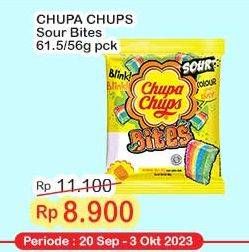 Promo Harga Chupa Chups Sour Bites 56 gr - Indomaret