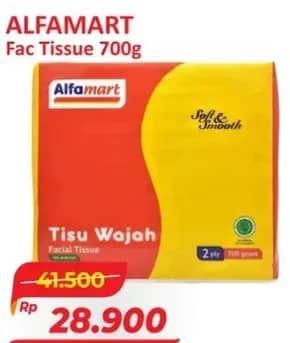 Promo Harga Alfamart Facial Tissue 700 gr - Alfamart