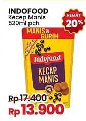 Promo Harga Indofood Kecap Manis 520 ml - Indomaret