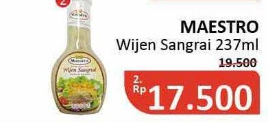 Promo Harga MAESTRO Salad Dressing Wijen Sangrai 237 ml - Alfamidi