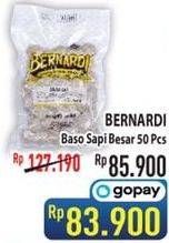 Promo Harga BERNARDI Bakso Sapi Besar 50 pcs - Hypermart