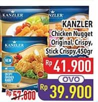 Promo Harga Kanzler Chicken Nugget Original, Stick Crispy, Crispy 450 gr - Hypermart