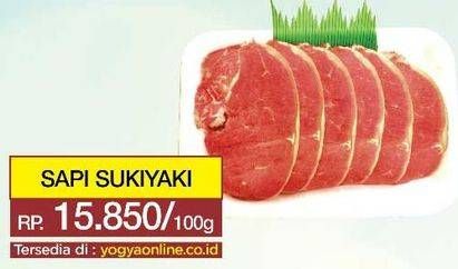 Promo Harga Sapi Sukiyaki per 100 gr - Yogya