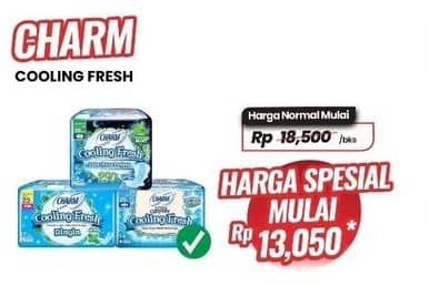 Promo Harga Charm Cooling Fresh Sejuk  - Carrefour