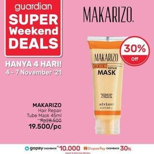 Promo Harga MAKARIZO Hair Mask Repair 45 ml - Guardian