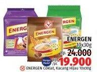 Promo Harga Energen Cereal Instant per 10 sachet 30 gr - LotteMart