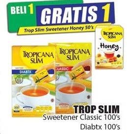 Promo Harga TROPICANA SLIM Sweetener Classic, Diabtx 100 pcs - Hari Hari