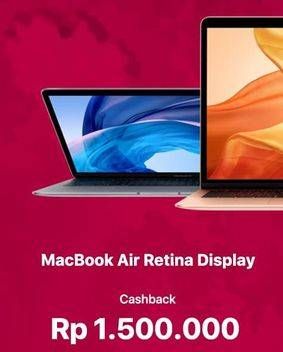 Promo Harga APPLE Macbook Air with Retina Display  - iBox
