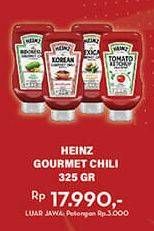 Promo Harga HEINZ Gourmet Chili 325 gr - Hypermart
