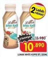 Promo Harga Luwak White Koffie Ready To Drink 220 ml - Superindo