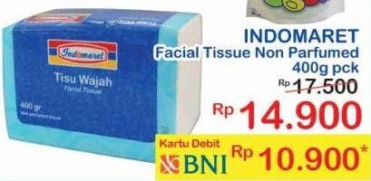 Promo Harga INDOMARET Facial Tissue Non Perfumed 400 gr - Indomaret