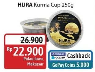 Promo Harga Hijra Kurma 250 gr - Alfamidi