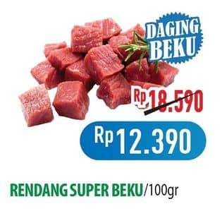 Promo Harga Daging Rendang Sapi per 100 gr - Hypermart