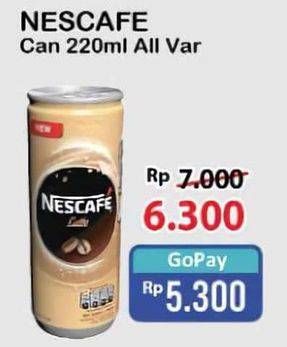 Promo Harga Nescafe Ready to Drink All Variants 220 ml - Alfamart