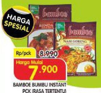 Promo Harga BAMBOE Bumbu Instant 35 gr - Superindo