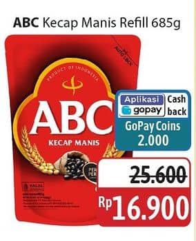 Promo Harga ABC Kecap Manis 700 ml - Alfamidi