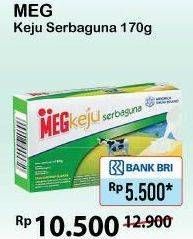 Promo Harga MEG Keju Serbaguna 170 gr - Alfamart